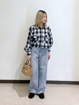 「イエベ春」｜AYANAさん（レディース・155cm）の秋コーディネート