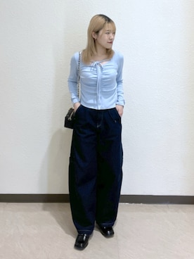 Ayanaさん（レディース・155cm）の冬コーディネート