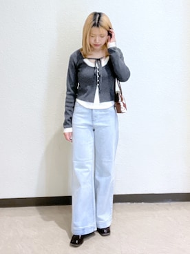 Ayanaさん（レディース・155cm）の冬コーディネート