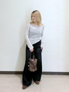 AYANAさん（骨格ナチュラル・レディース・155cm）の秋コーディネート