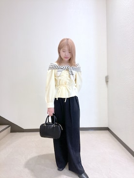 Ayanaさん（レディース・155cm）の春コーディネート