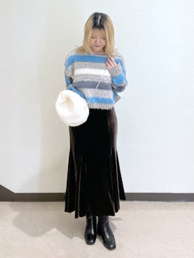 「FREE'S MART（フリーズマート）のアイテム」を使った、AYANAさん（レディース・155cm）の秋コーディネート