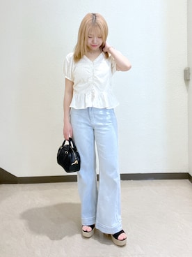 「トレンドコーデ」｜Ayanaさん（レディース・155cm）の春コーディネート