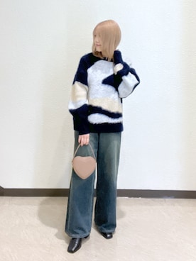 「FREE'S MART（フリーズマート）のアイテム」を使った、AYANAさん（レディース・155cm）の冬コーディネート