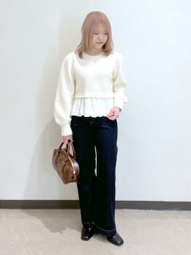 「FREE'S MART（フリーズマート）のアイテム」を使った、AYANAさん（レディース・155cm）の冬コーディネート