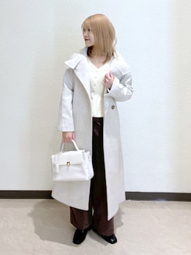 「FREE'S MART（フリーズマート）のアイテム（シューズ）」を使った、Ayanaさん（レディース・155cm）の冬コーディネート