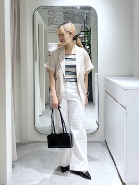 Ayanaさん（レディース・155cm）の夏コーディネート