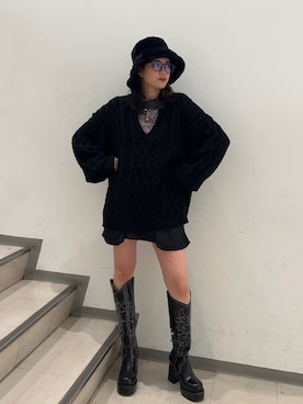 NAGISAさん（レディース・162cm）の冬コーディネート