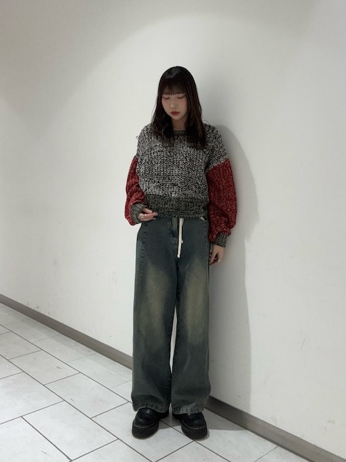 KBF ドローストリングデニム 2サイズ展開』ドローストリングデニム（デニムパンツ）｜KBF