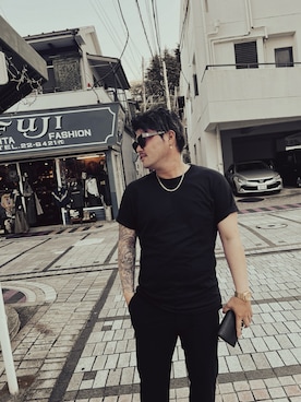 「アイテム（財布）」を使った、crazytoshikiさん（メンズ・174cm）の秋コーディネート
