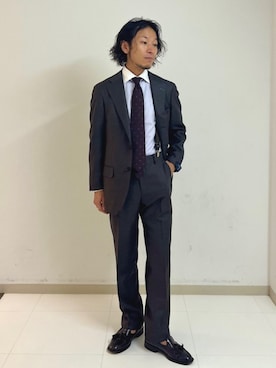 中瀬さん（メンズ・166cm）の秋コーディネート