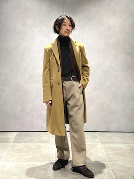 中瀬さん(メンズ・166cm)の冬コーディネート