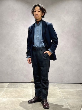 中瀬さん（メンズ・166cm）の秋コーディネート