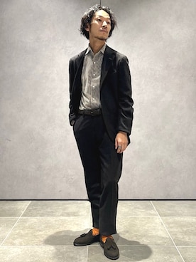 中瀬さん（メンズ・166cm）の秋コーディネート