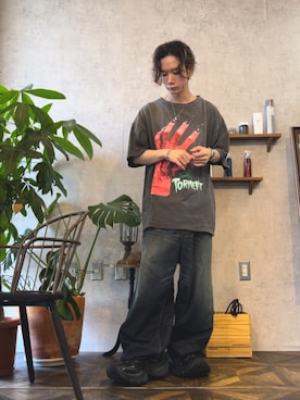 hiさん（骨格ナチュラル・メンズ・168cm）の夏コーディネート