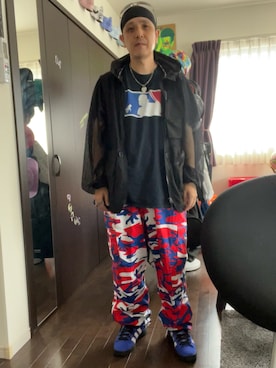 「ROTHCO（ロスコ）のアイテム」を使った、DJ音霊さん（メンズ・168cm）の夏コーディネート