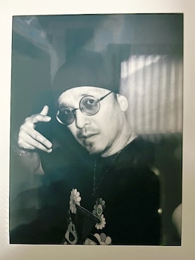 「アイテム（ニットキャップ/ビーニー）」を使った、DJ音霊さん（メンズ・168cm）の夏コーディネート