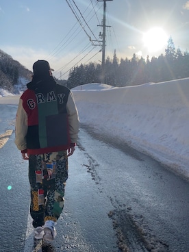 煮干しさん（メンズ・180cm）の春コーディネート