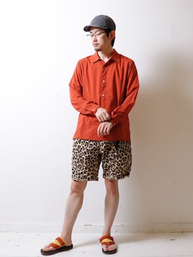 「freewaters（フリーウォーターズ）のアイテム」を使った、べーやんさん（メンズ・170cm）の春コーディネート