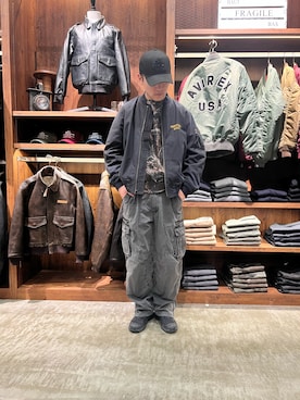 りょーさん（メンズ・178cm）の冬コーディネート