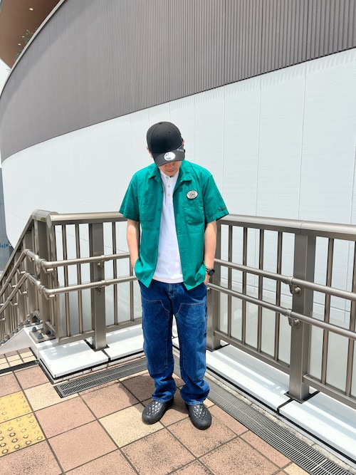 《直営店限定》DOUBLE KNEE DENIM PANTS / ダブルニー デニムパンツ / AVIREX / アヴィレックス