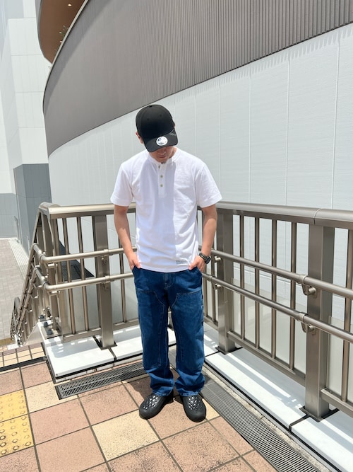 《直営店限定》DOUBLE KNEE DENIM PANTS / ダブルニー デニムパンツ / AVIREX / アヴィレックス