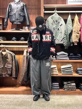 りょーさん（メンズ・178cm）の冬コーディネート