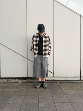 「AVIREX（アヴィレックス）のアイテム」を使った、りょーさん（メンズ・178cm）の夏コーディネート