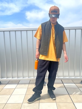 「ルーズフィット」｜りょーさん（メンズ・178cm）の春コーディネート