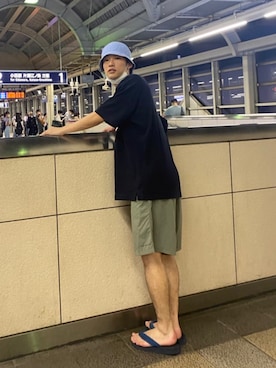 ワカヤマさん（メンズ・175cm）の夏コーディネート