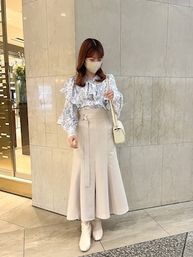 momokaさん（レディース・160cm）の冬コーディネート