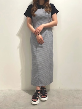 mahoさん（レディース・163cm）の夏コーディネート