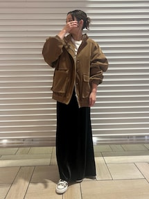 フェイクスウェードブルゾン｜アングリッド（Ungrid）アウトレット公式