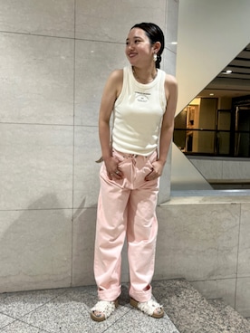 濱本凪沙さん（レディース・154cm）の夏コーディネート