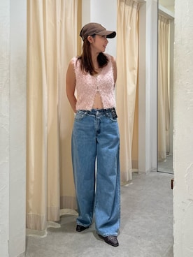 濱本凪沙さん(レディース・154cm)の夏コーディネート