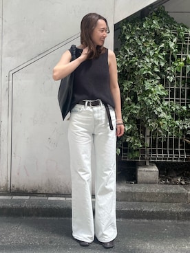 濱本凪沙さん(レディース・154cm)の春コーディネート