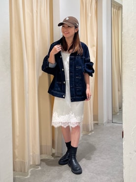 濱本凪沙さん(レディース・154cm)の夏コーディネート