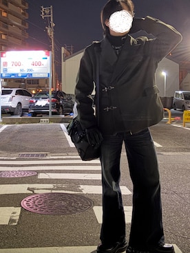 「アイテム（手袋）」を使った、なおぽちさん（メンズ・167cm）の冬コーディネート