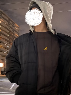 「アイテム（ミリタリージャケット）」を使った、なおぽちさん（メンズ・167cm）の秋コーディネート