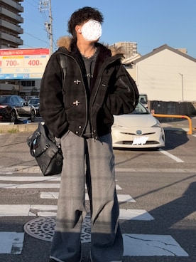 「CLEL（クレイル）のアイテム（アクセサリー）」を使った、なおぽちさん（メンズ・167cm）の春コーディネート