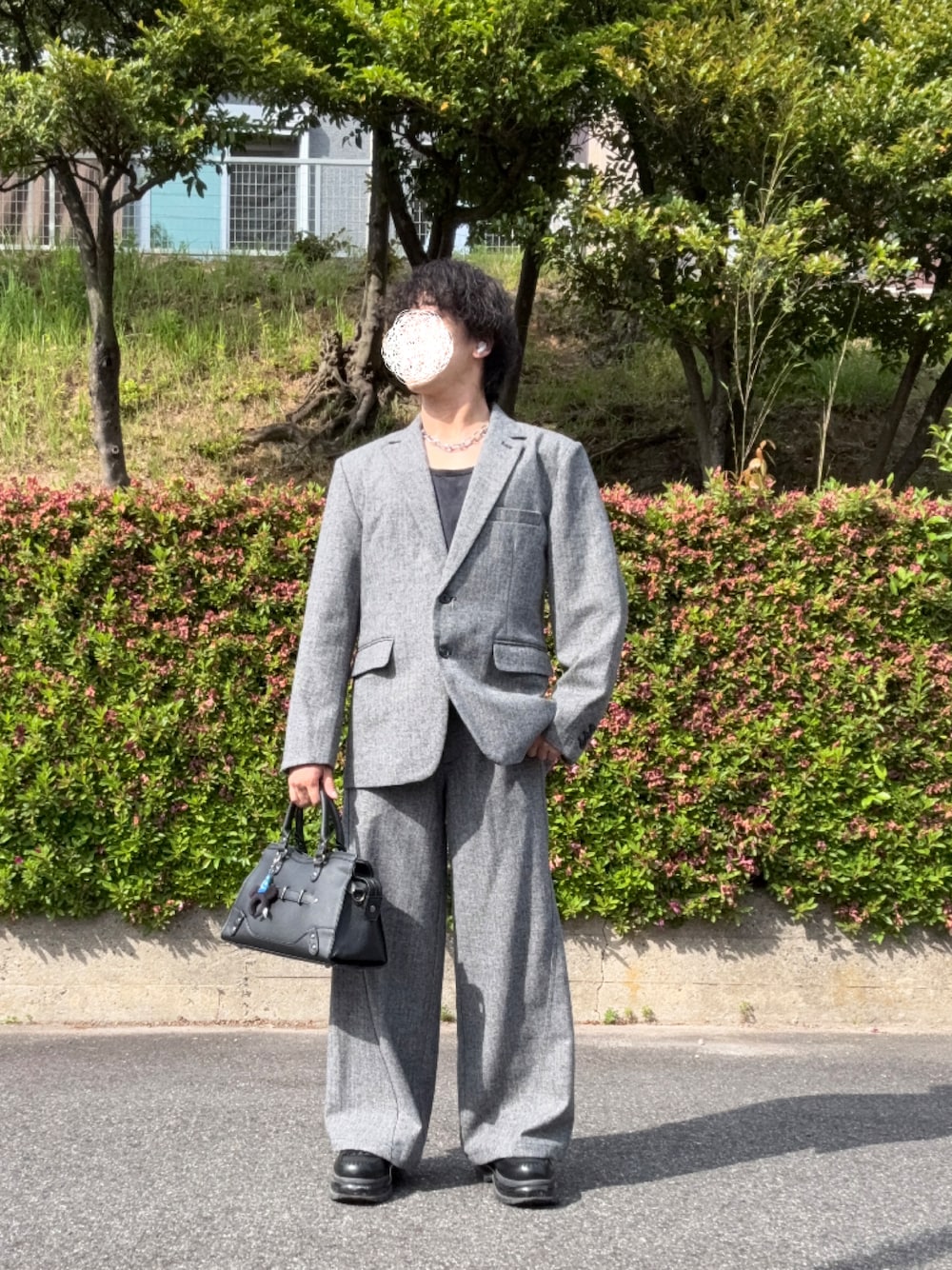 CLEL(クレイル)の「【CLEL】Wool Blend Herringbone Tweed 3D Pants CLEL(クレイル)の「【CLEL】Wool Blend Herringbone Tweed 3D Pants