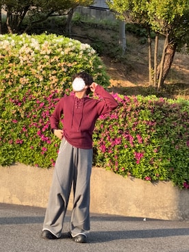 「CLEL（クレイル）のアイテム（アクセサリー）」を使った、Naopochiさん（メンズ・167cm）の春コーディネート