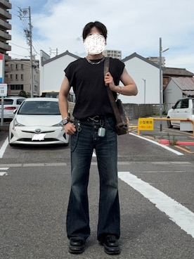 Naopochi_WEARさん（メンズ・167cm）の夏コーディネート