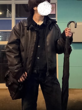 「アイテム（ハンドバッグ）」を使った、なおぽちさん（メンズ・167cm）の冬コーディネート