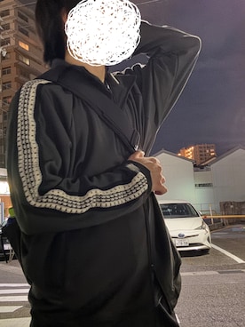 「アイテム（ジャージ）」を使った、なおぽちさん（メンズ・167cm）の秋コーディネート