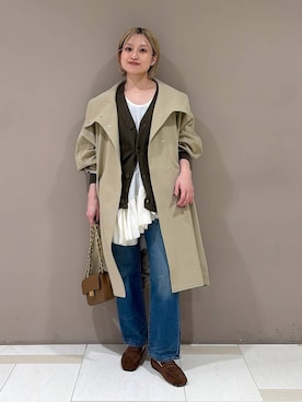 ゆうなさん(レディース・156cm)の秋コーディネート