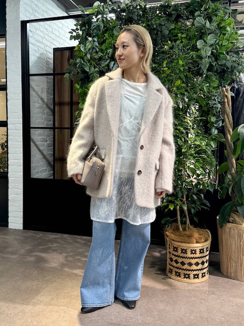 BABYLONE シャギージャケットコート　ジャコット BABYLONE｜シャギージャケット | Rakuten Fashion(楽天ファッション