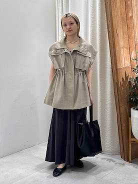 ゆうなさん（レディース・156cm）の春コーディネート