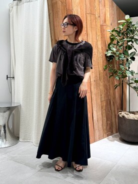 ゆうなさん（レディース・156cm）の夏コーディネート