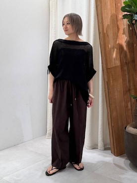 「BABYLONE（バビロン）のアイテム」を使った、ゆうなさん（レディース・156cm）の夏コーディネート